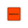 Cedule ředitelna | Piktogram (čtverec)