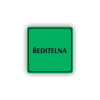 Cedule ředitelna | Piktogram (čtverec)