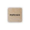 Cedule popelnice nápis | Piktogram (čtverec)