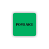 Cedule popelnice nápis | Piktogram (čtverec)