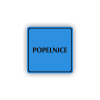 Cedule popelnice | Piktogram (čtverec)