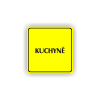 Cedule kuchyňe | Piktogram (čtverec)