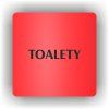 Cedule toalety – plast (piktogram)