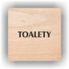 Piktogram - TOALETY