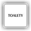 Piktogram - TOALETY
