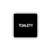 Cedule toalety | Piktogram (čtverec)