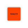 Cedule toalety | Piktogram (čtverec)
