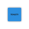 Cedule toalety | Piktogram (čtverec)