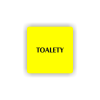 Cedule toalety | Piktogram (čtverec)