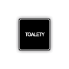 Cedule toalety | Piktogram (čtverec)