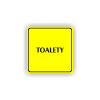 Cedule toalety | Piktogram (čtverec)