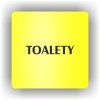 Cedule toalety – plast (piktogram)