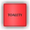Cedule toalety – plast (piktogram)