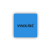 Cedule vysoušeč | Piktogram (čtverec)