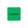Cedule vysoušeč | Piktogram (čtverec)