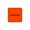 Cedule vysoušeč | Piktogram (čtverec)