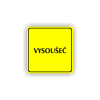 Cedule vysoušeč | Piktogram (čtverec)
