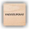 Cedule nevstupovat – plast (piktogram)