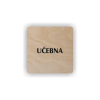 Cedule učebna | Piktogram (čtverec)