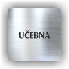 Cedule učebna – plast (piktogram)