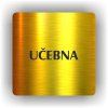 Cedule učebna – plast (piktogram)