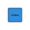 Cedule učebna | Piktogram (čtverec)
