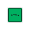 Cedule učebna | Piktogram (čtverec)