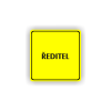 Cedule ředitel | Piktogram (čtverec)