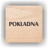 Cedule pokladna – plast (piktogram)