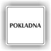 Cedule pokladna – plast (piktogram)