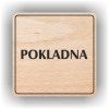 Cedule pokladna – plast (piktogram)