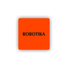 Cedule robotika | Piktogram (čtverec)