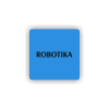 Cedule robotika | Piktogram (čtverec)