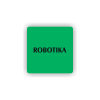 Cedule robotika | Piktogram (čtverec)