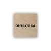 Cedule operační sál | Piktogram (čtverec)