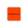 Cedule operační sál | Piktogram (čtverec)