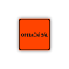 Cedule operační sál | Piktogram (čtverec)