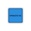 Cedule operační sál | Piktogram (čtverec)