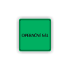 Cedule operační sál | Piktogram (čtverec)