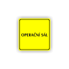 Cedule operační sál | Piktogram (čtverec)