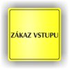 Piktogram - ZÁKAZ VSTUPU