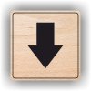 Piktogram - ŠIPKA DOLŮ