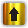 Piktogram - ŠIPKA NAHORŮ