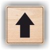Piktogram - ŠIPKA NAHORŮ
