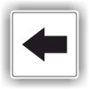 Piktogram - ŠIPKA DO LEVA