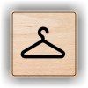 Cedule šatna – plast (piktogram)