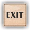 Cedule exit- východ – plast (piktogram)