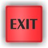 Piktogram - EXIT- VÝCHOD