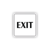 Cedule exit- východ | Piktogram (čtverec)