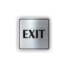 Cedule exit- východ | Piktogram (čtverec)